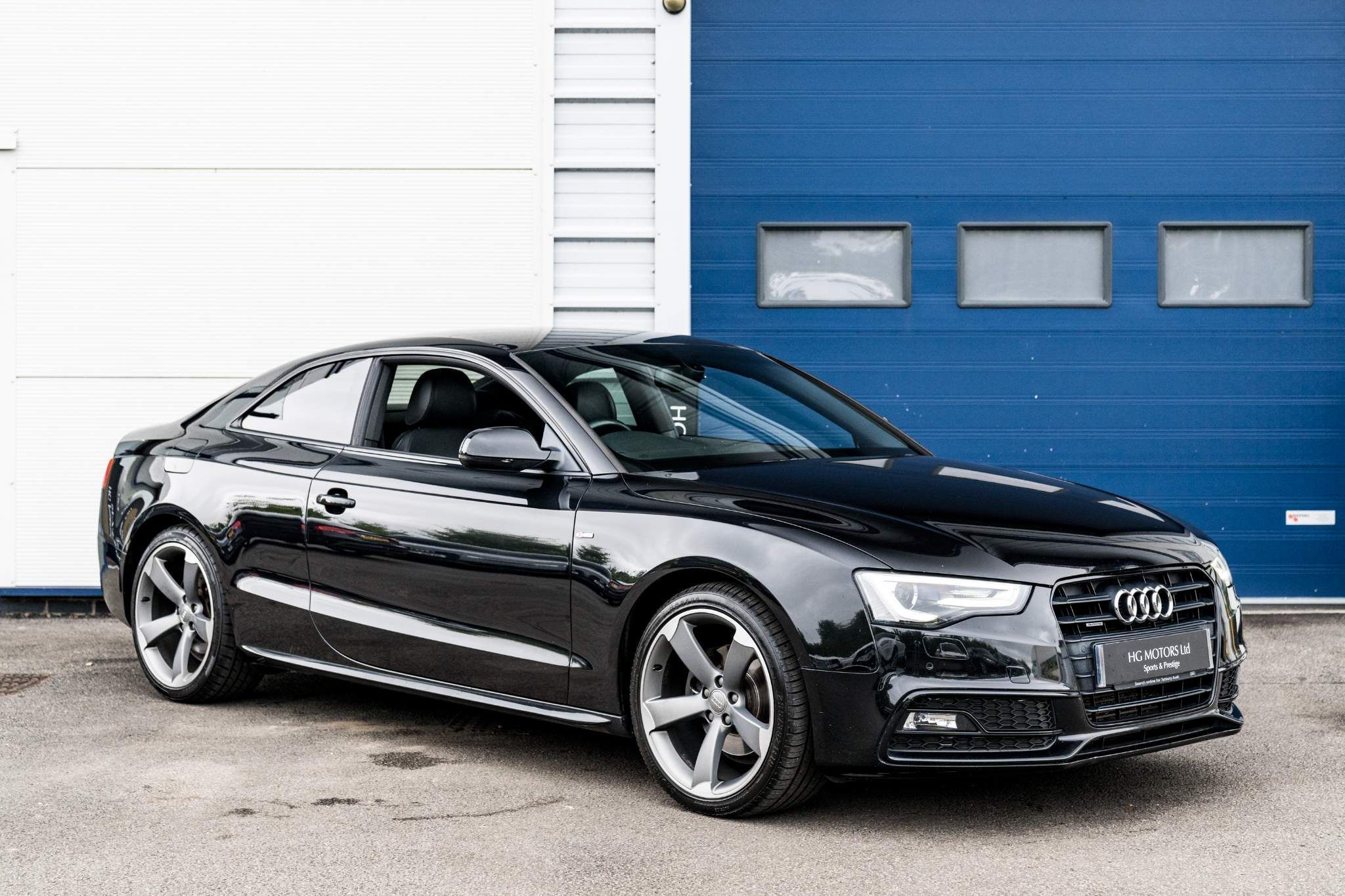 Audi A5. Love the flat black.  Audi a5, Audi a5 coupe, Black audi